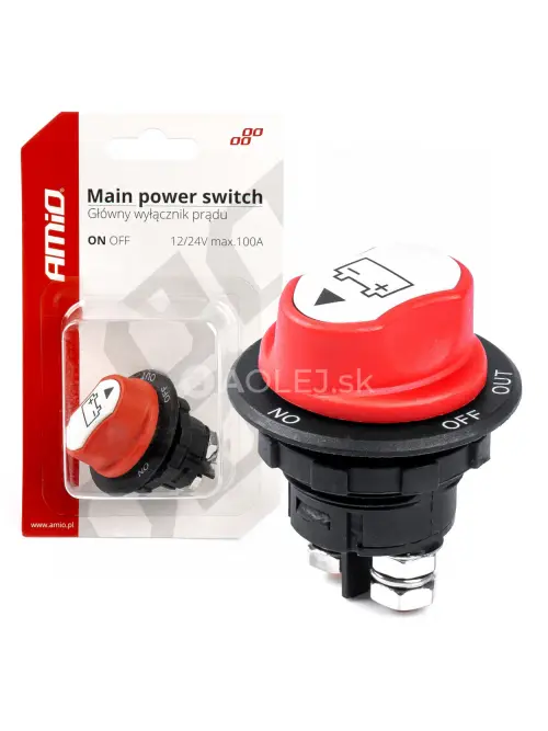 Hlavn&yacute; vyp&iacute;nač autobat&eacute;rie 12/24 max.100A-03026