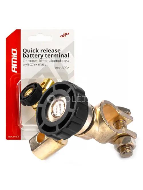 Otočná svorka akumulátora uzemňovací spínač max.300A