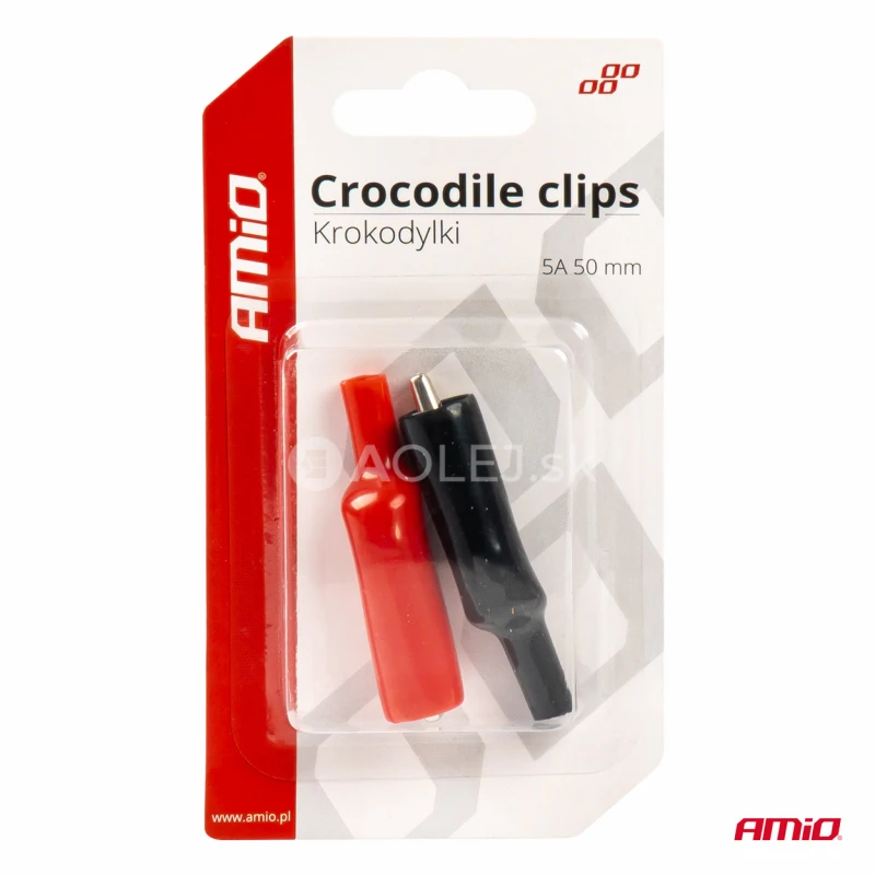 Krokosvorky 2 ks 5A 50mm