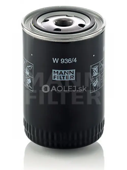 Olejov&yacute; filter MANN FILTER W 936/4