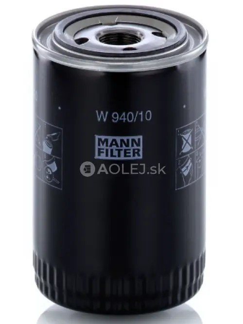 Olejov&yacute; filter MANN FILTER W 940/10