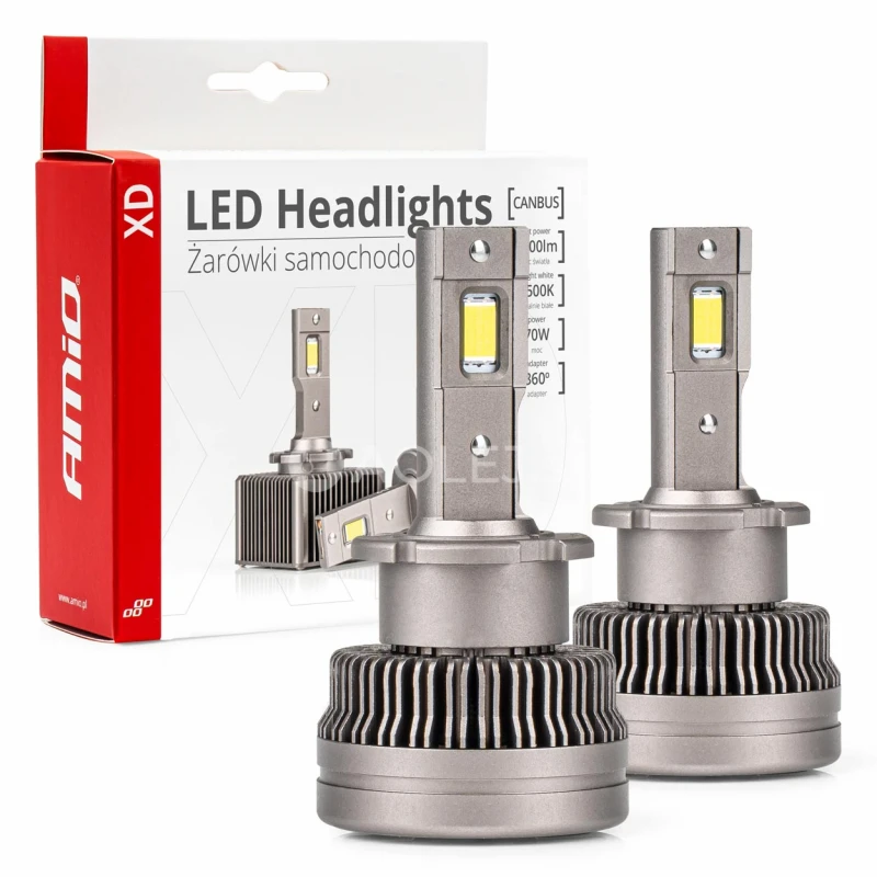 LED žiarovky hlavn&eacute;ho svietenia D2S/D2R XD Series AMiO