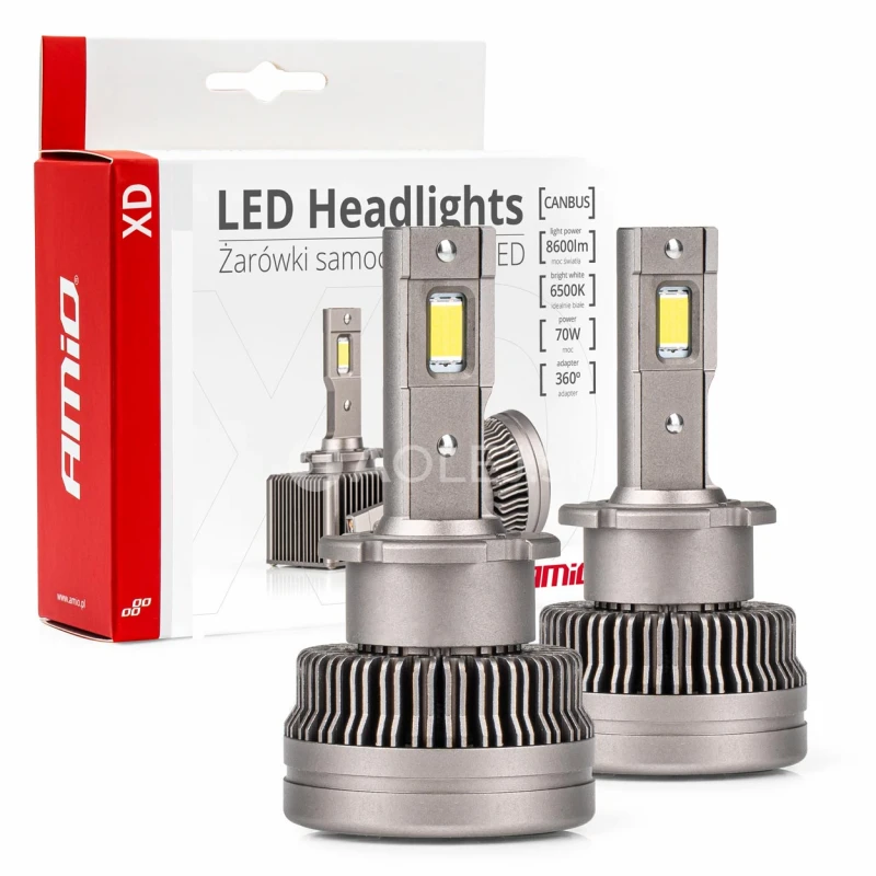 LED žiarovky hlavn&eacute;ho svietenia D4S/D4R XD Series AMiO