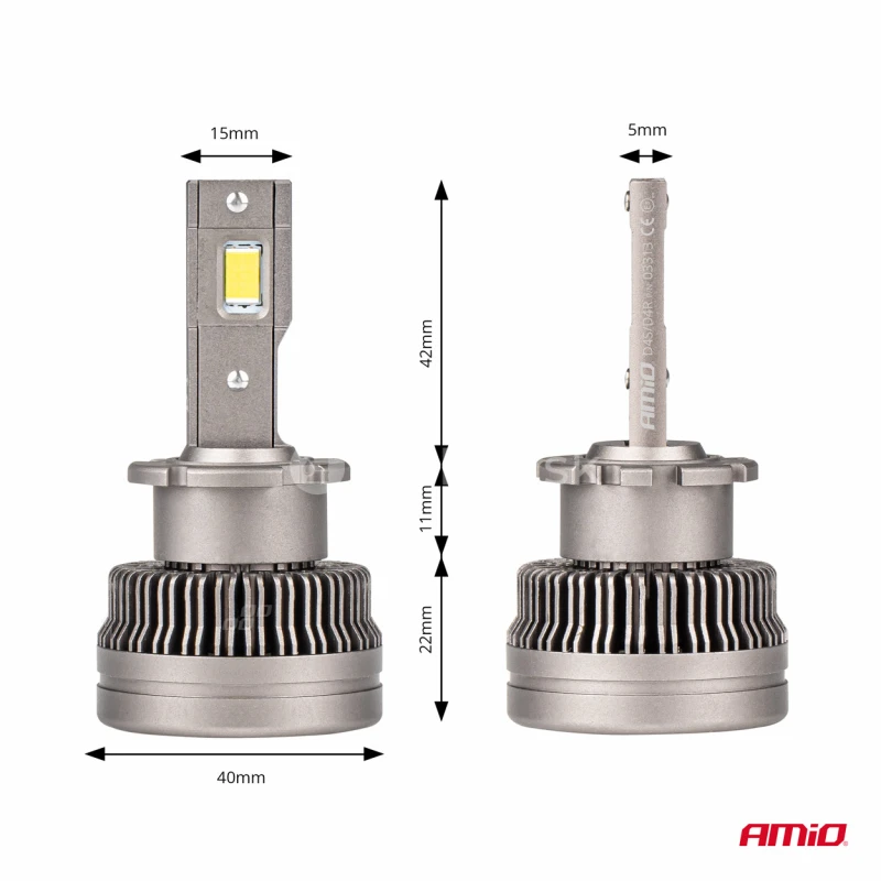 LED žiarovky hlavn&eacute;ho svietenia D4S/D4R XD Series AMiO