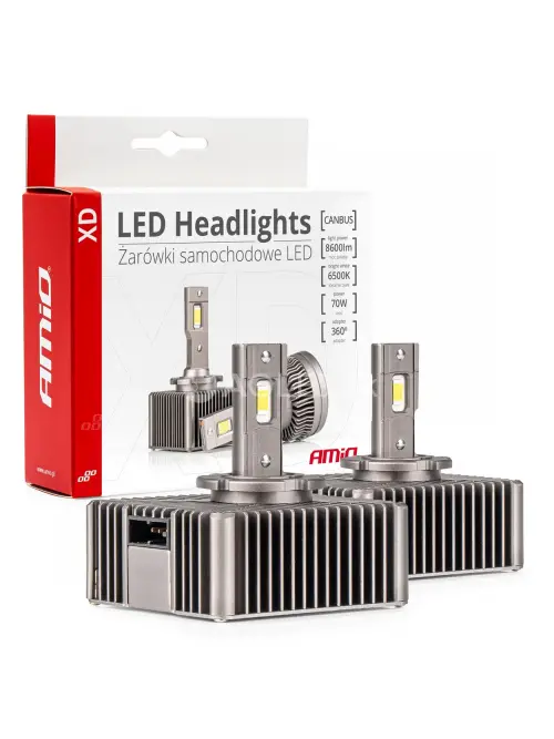 LED žiarovky hlavn&eacute;ho svietenia D5S XD Series AMiO