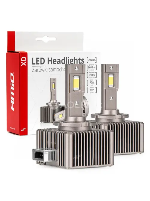LED žiarovky hlavného svietenia D8S XD Series AMiO