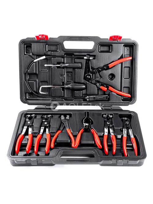 Sada klie&scaron;t&iacute; na hadicov&eacute; spony 9ks