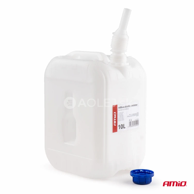 Plastov&yacute; kanister na vodu na kvapaliny AdBlue 10L AMIO-03209