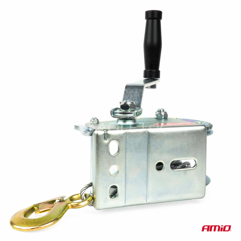 Navij&aacute;k ručn&yacute; kľukov&yacute; lanov&yacute; 450kg AMIO-03282