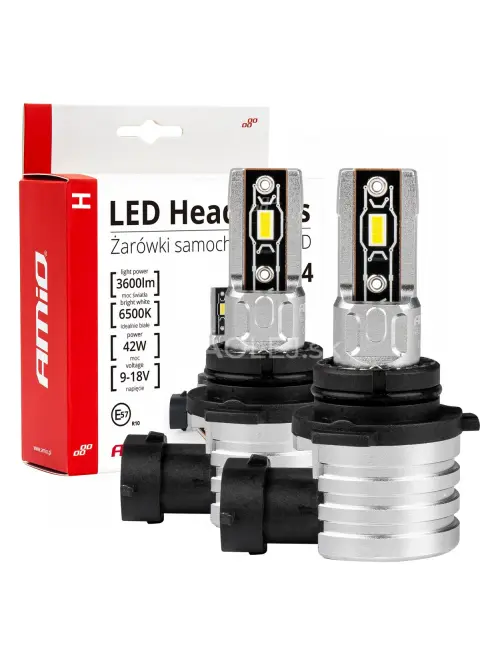 LED žiarovky hlavn&eacute;ho svietenia HB4 9006 H-mini Series AMiO