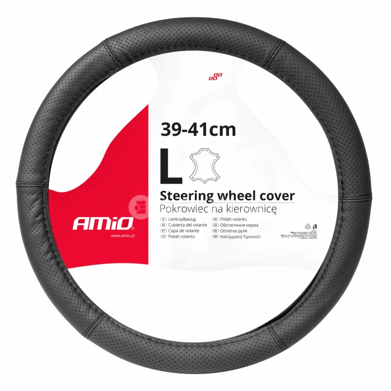 Poťah volantu Leather Series SWC-50-L (39-41cm)