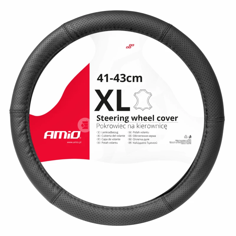 Poťah volantu Leather Series SWC-50-XL (41-43cm)