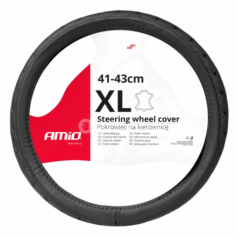 Poťah volantu Leather Series SWC-51-XL (41-43cm)