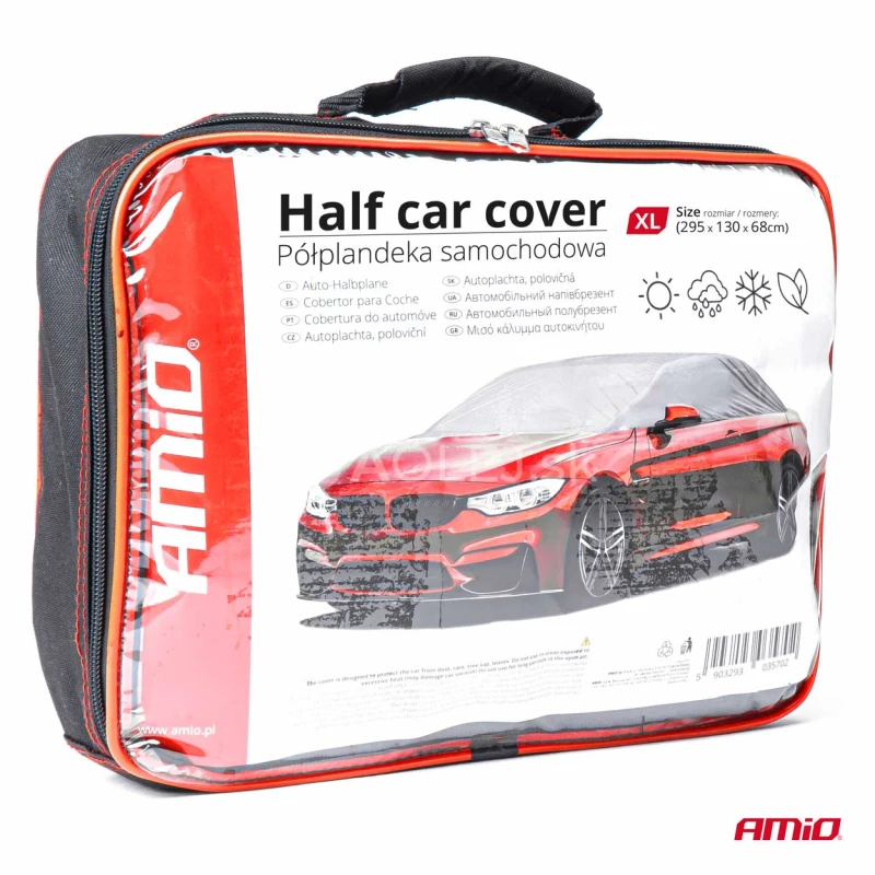 Autoplachta, polovičn&aacute; - sedan XL