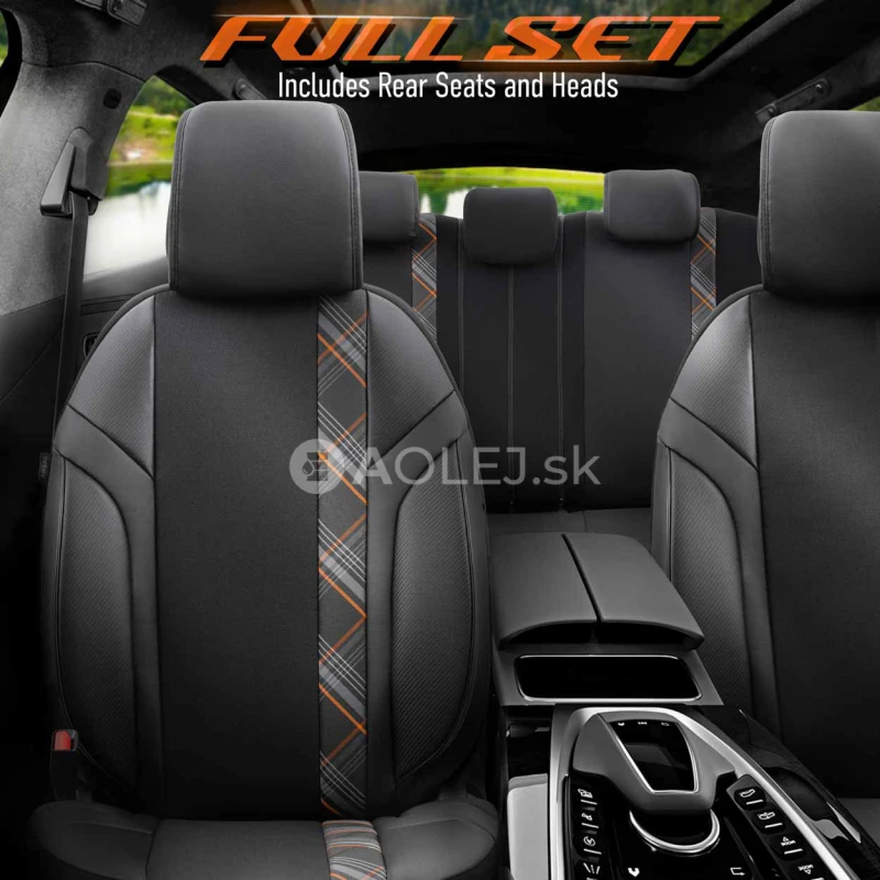 Sada autopoťahov OTOM HORIZON 1805 ORANGE 3-ZIP
