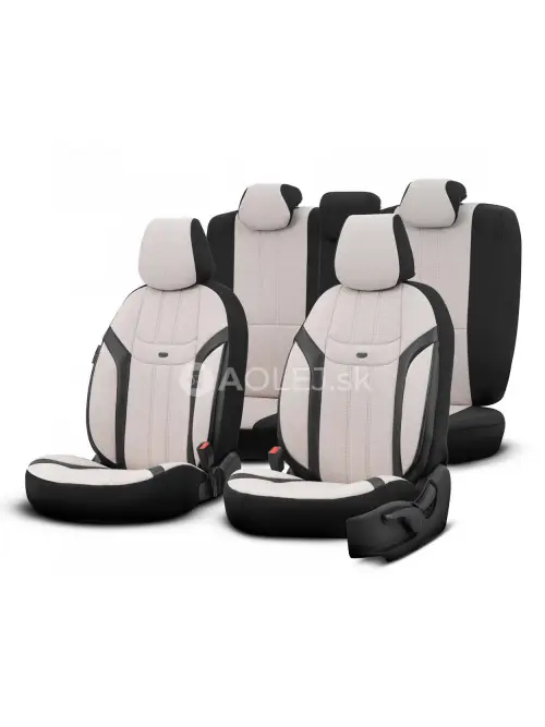 Sada autopoťahov OTOM SWAN 503 BEIGE 3-ZIP