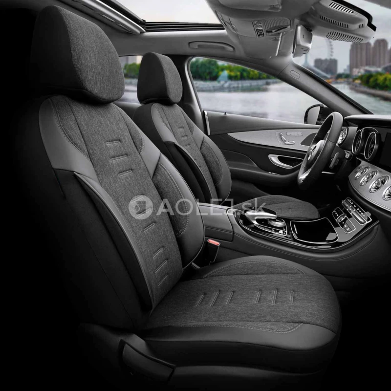 Sada autopoťahov OTOM THRONE 102 SMOKED 3-ZIP