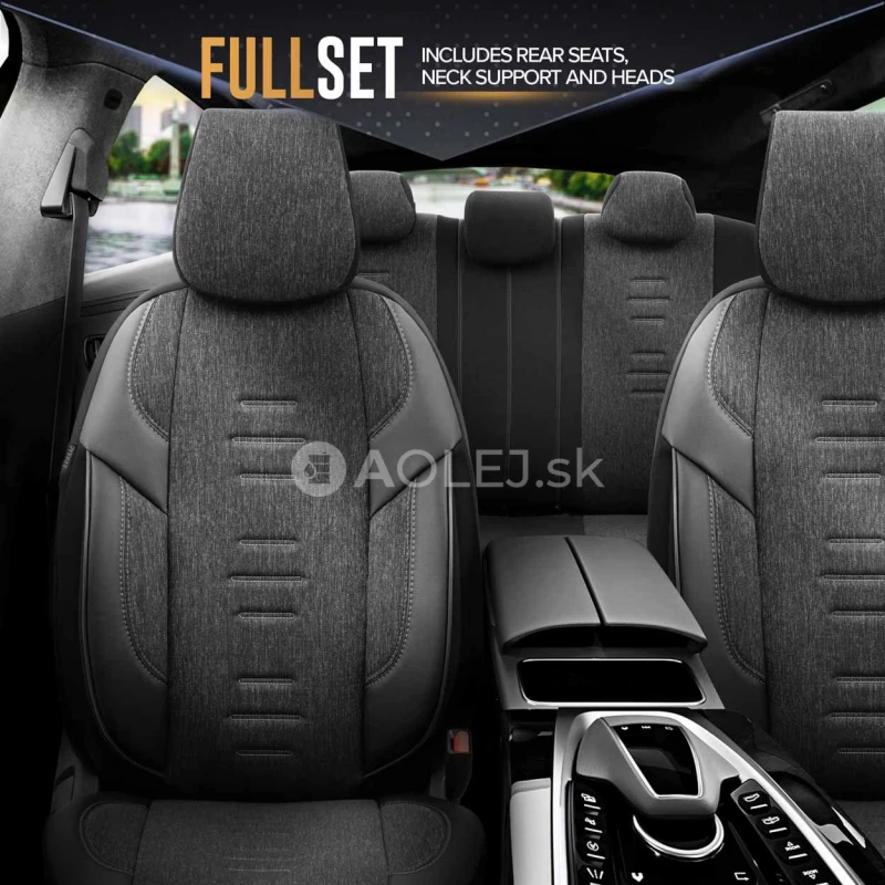 Sada autopoťahov OTOM THRONE 102 SMOKED 3-ZIP