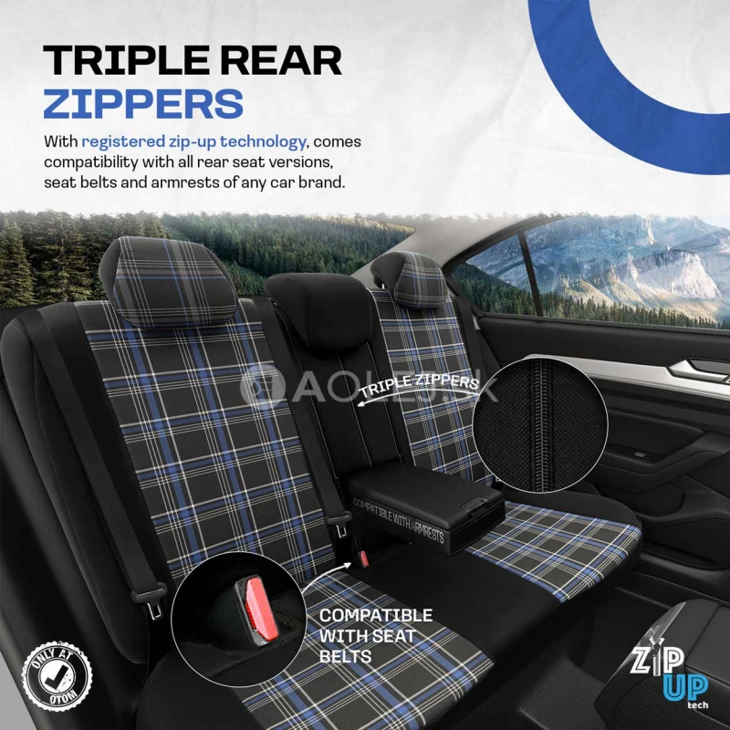Sada autopoťahov OTOM GTI 804 3-ZIP