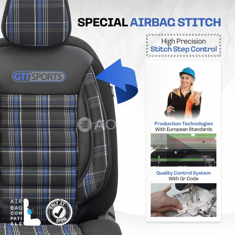 Sada autopoťahov OTOM GTI 804 3-ZIP