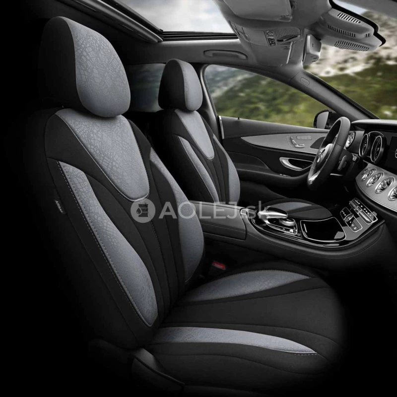 Sada autopoťahov OTOM RUBY 1202 GREY/BLACK 3-ZIP
