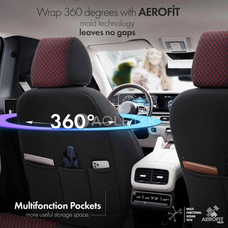 Sada autopoťahov OTOM SPORT PLUS 103 BURGUNDY NZ