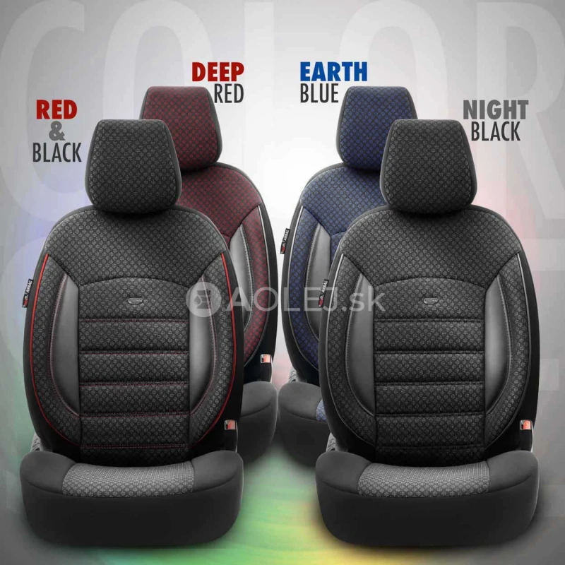 Sada autopoťahov OTOM SPORT PLUS 103 BURGUNDY NZ