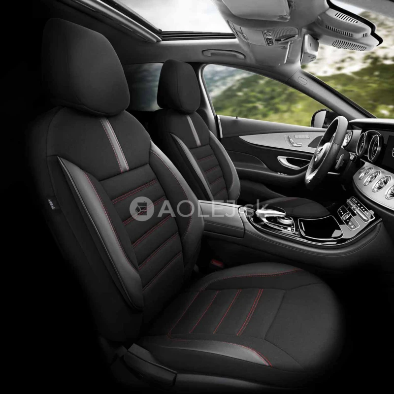 Sada autopoťahov OTOM LIMITED 101 BLACK/RED 3-ZIP