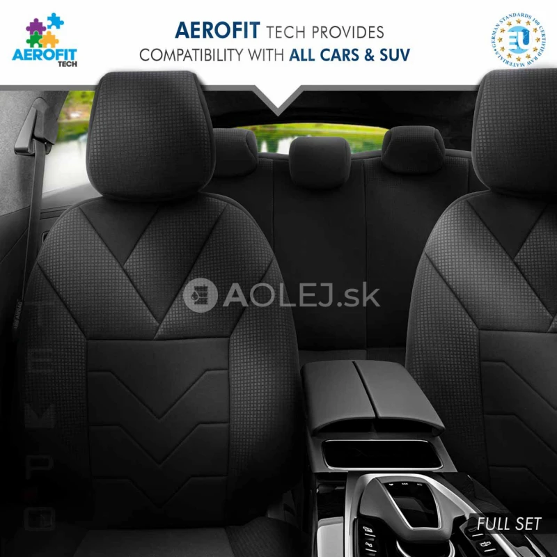 Sada autopoťahov OTOM TEMPO 1501 BLACK NZ