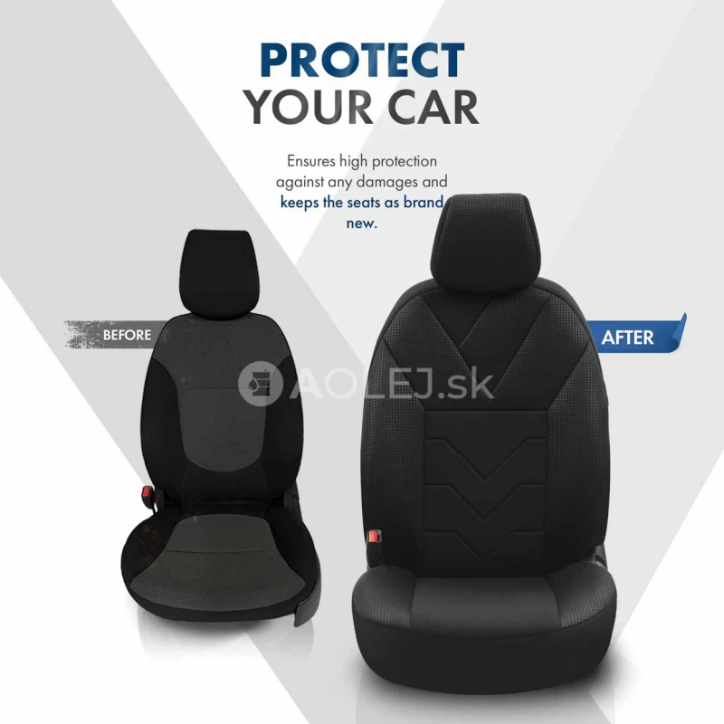 Sada autopoťahov OTOM TEMPO 1501 BLACK NZ