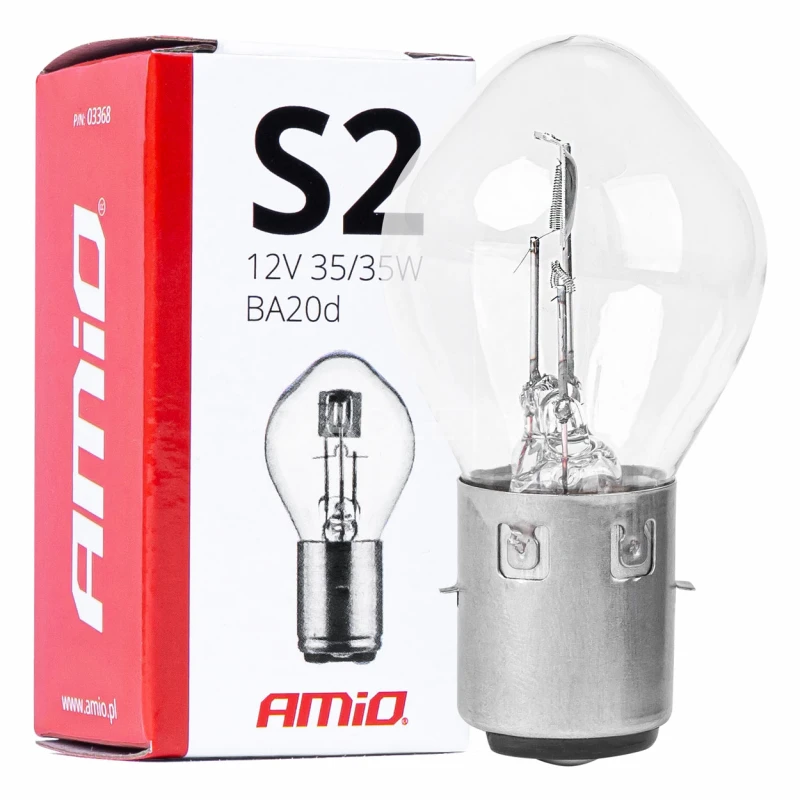 Halog&eacute;nov&eacute; žiarovky S2 12V 35/35W BA20d 1ks