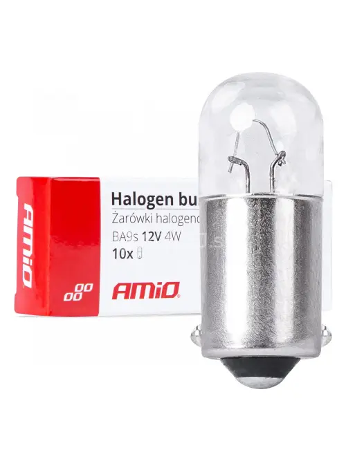 Halog&eacute;nov&eacute; žiarovky T4W 12V 4W BA9S 10ks