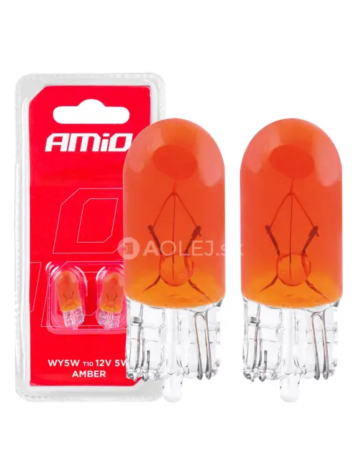 Halog&eacute;nov&eacute; žiarovky T10 W5W W2.1x9.5d 12V 2ks blister