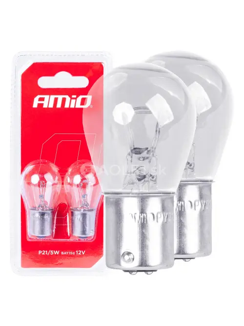 Halog&eacute;nov&eacute; žiarovky P21/5W BAY15D 12V 2ks blister