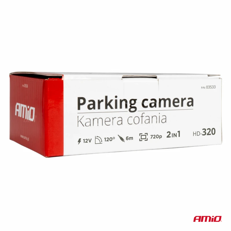 Cúvacia kamera HD-320 12v 720p AMIO-03533