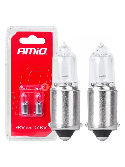 Halog&eacute;nov&eacute; žiarovky H10W 12V 10W BAX9S white 2ks blister