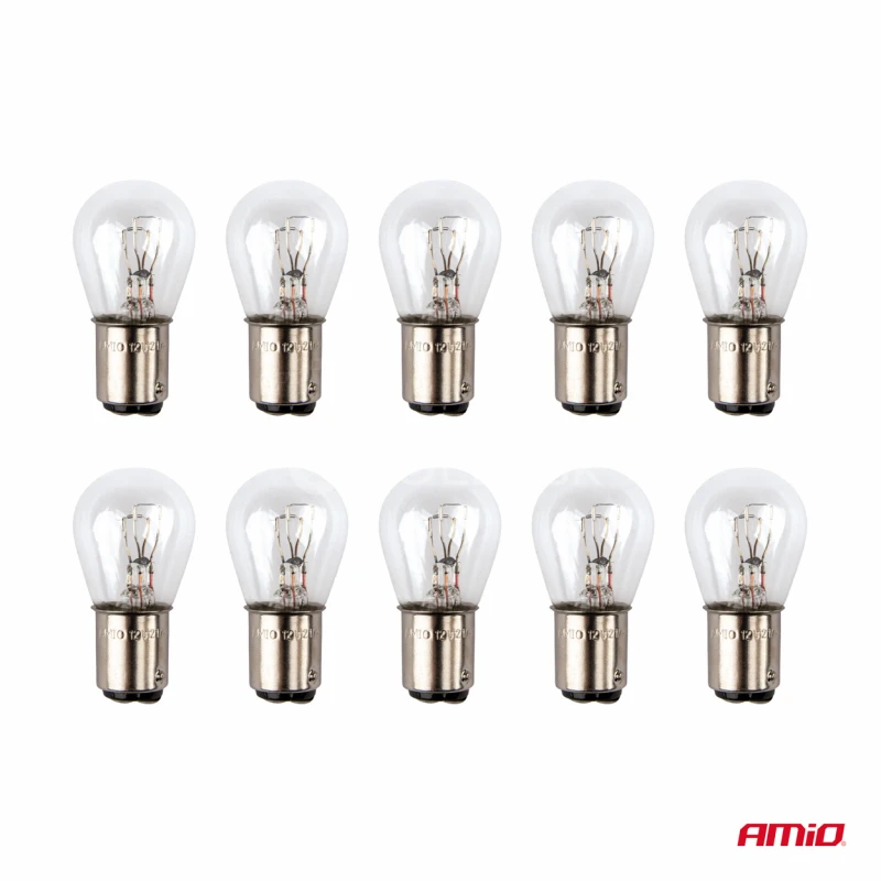 Halog&eacute;nov&eacute; žiarovky P21/4W 12V BAZ15d 10ks