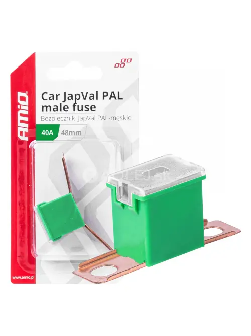 Poistky JAPVAL PAL samec 48mm 40A AMIO-03419