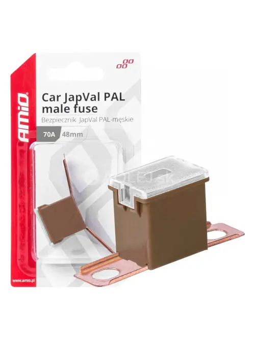 Poistky JAPVAL PAL samec 48mm 70A AMIO-03422