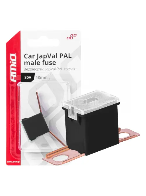 Poistky JAPVAL PAL samec 48mm 80A AMIO-03423