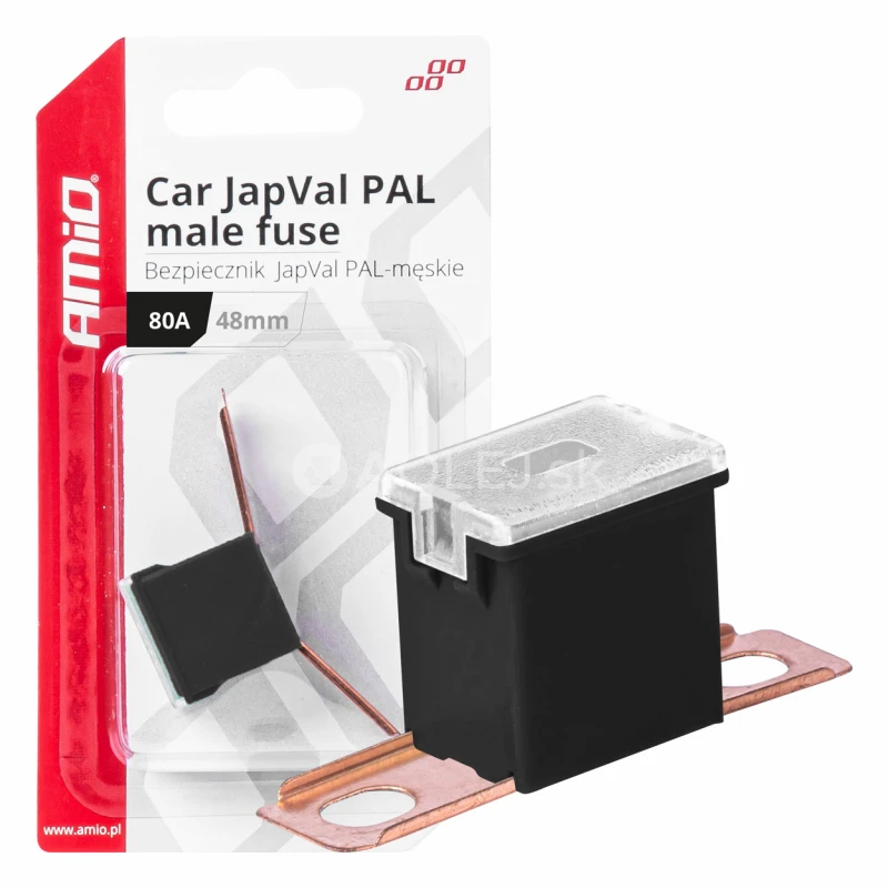 Poistky JAPVAL PAL samec 48mm 80A AMIO-03423