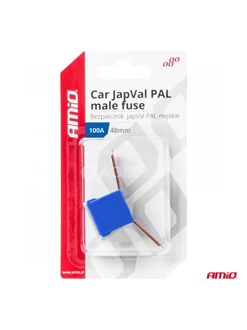Poistky JAPVAL PAL samec 48mm 100A AMIO-03424