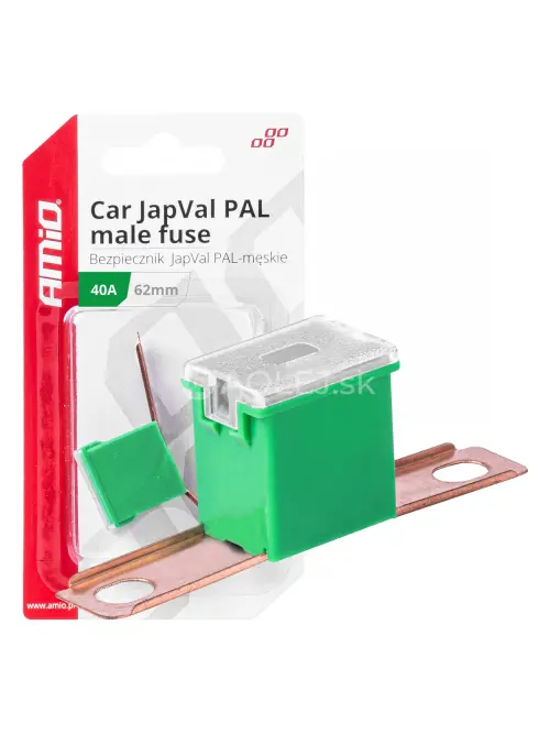 Poistky JAPVAL PAL samec 62mm 40A AMIO-03428