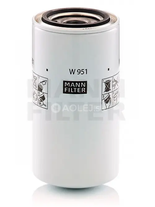 Olejov&yacute; filter MANN FILTER W 951