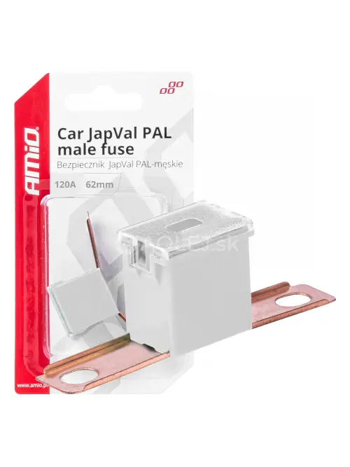 Poistky JAPVAL PAL samec 62mm 120A AMIO-03434