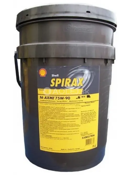 Shell Spirax S6 AXME 75W-90 20L
