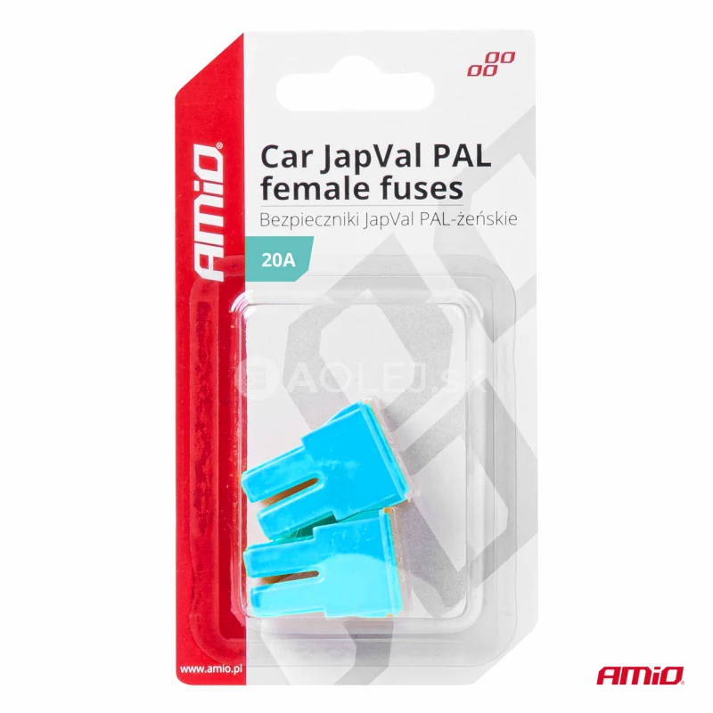 Poistky JAPVAL PAL samica 20A AMIO-03388
