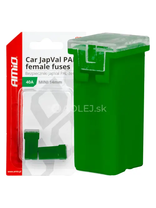 Poistky JAPVAL PAL samica 40A AMIO-03438