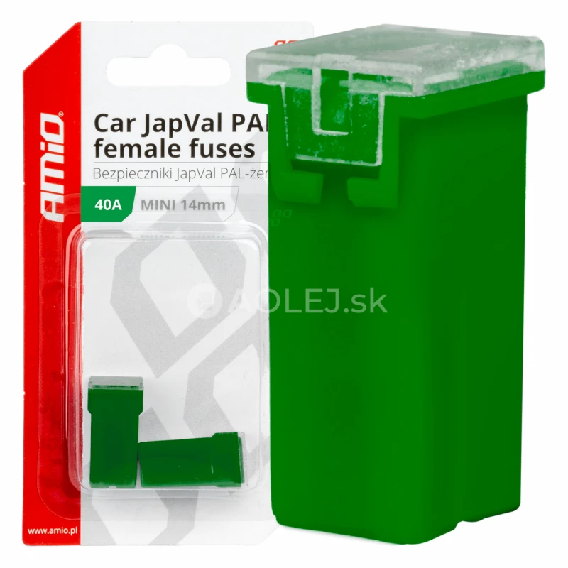 Poistky JAPVAL PAL samica 40A AMIO-03438