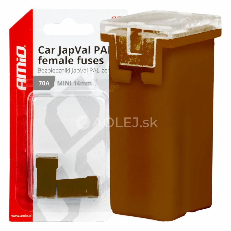 Poistky JAPVAL PAL samica 70A AMIO-03441